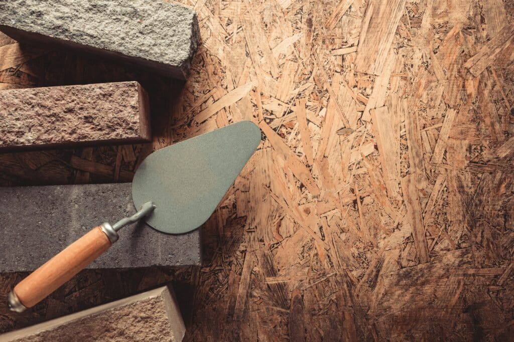 spackelspade till spånskiva